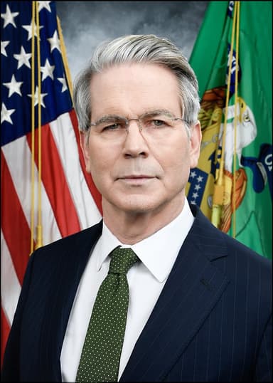 Official portrait of Scott Bessent